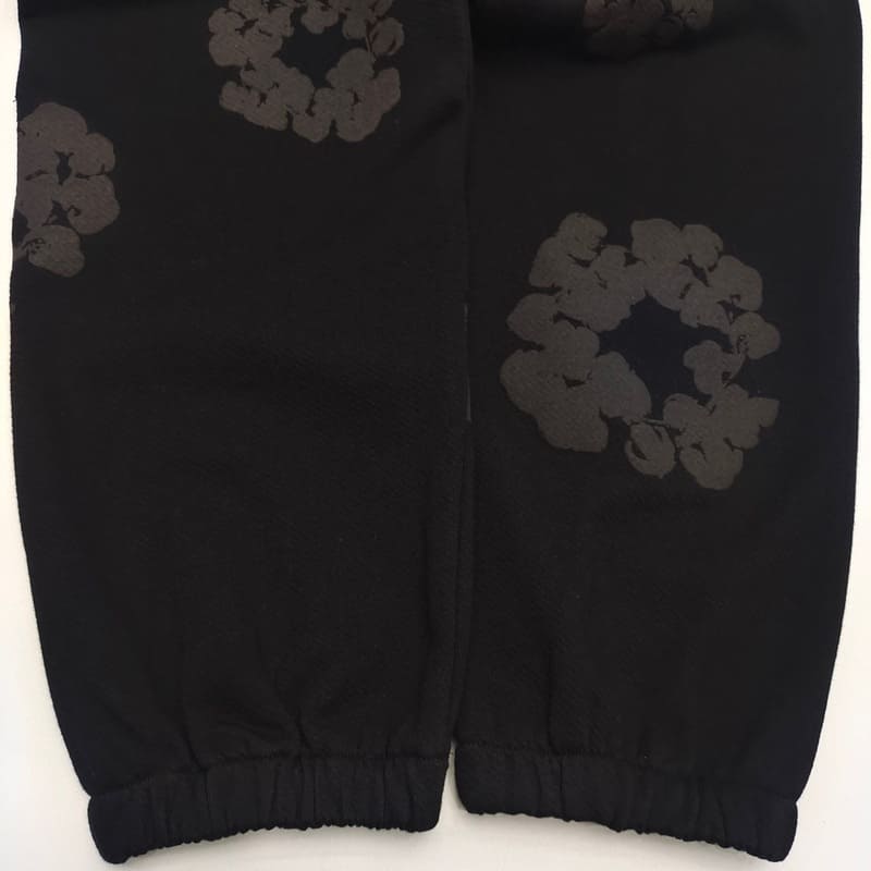 Calça DN T Cotton Wreath Black Monochrome