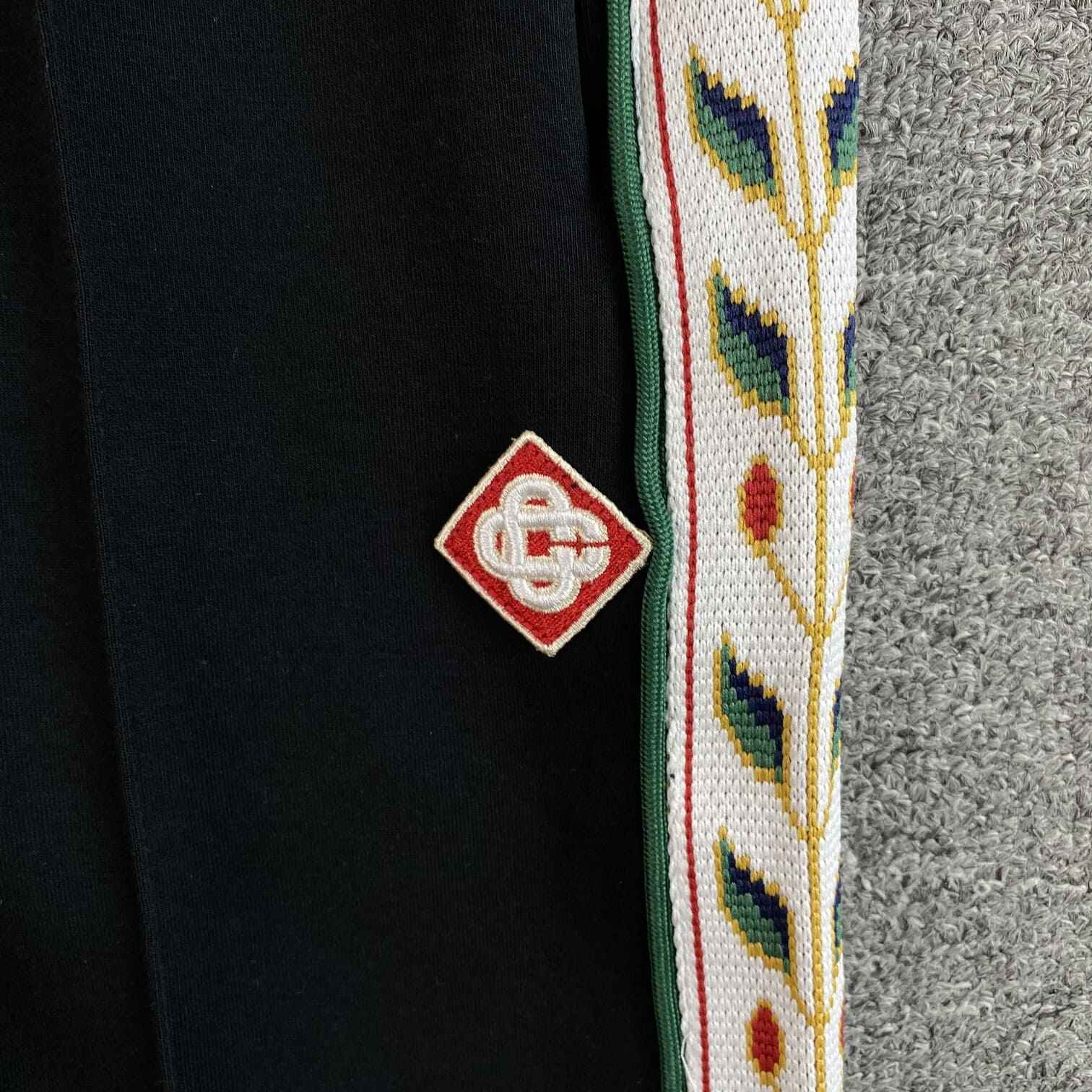 Calça Casablanca Sport Logo Preta