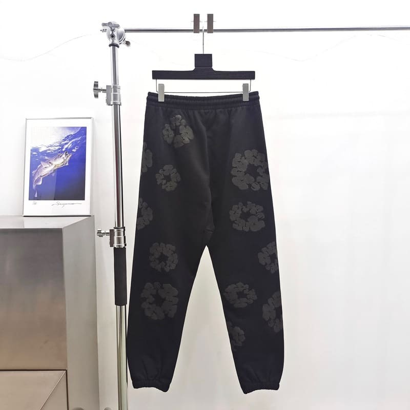 Calça DN T Cotton Wreath Black Monochrome
