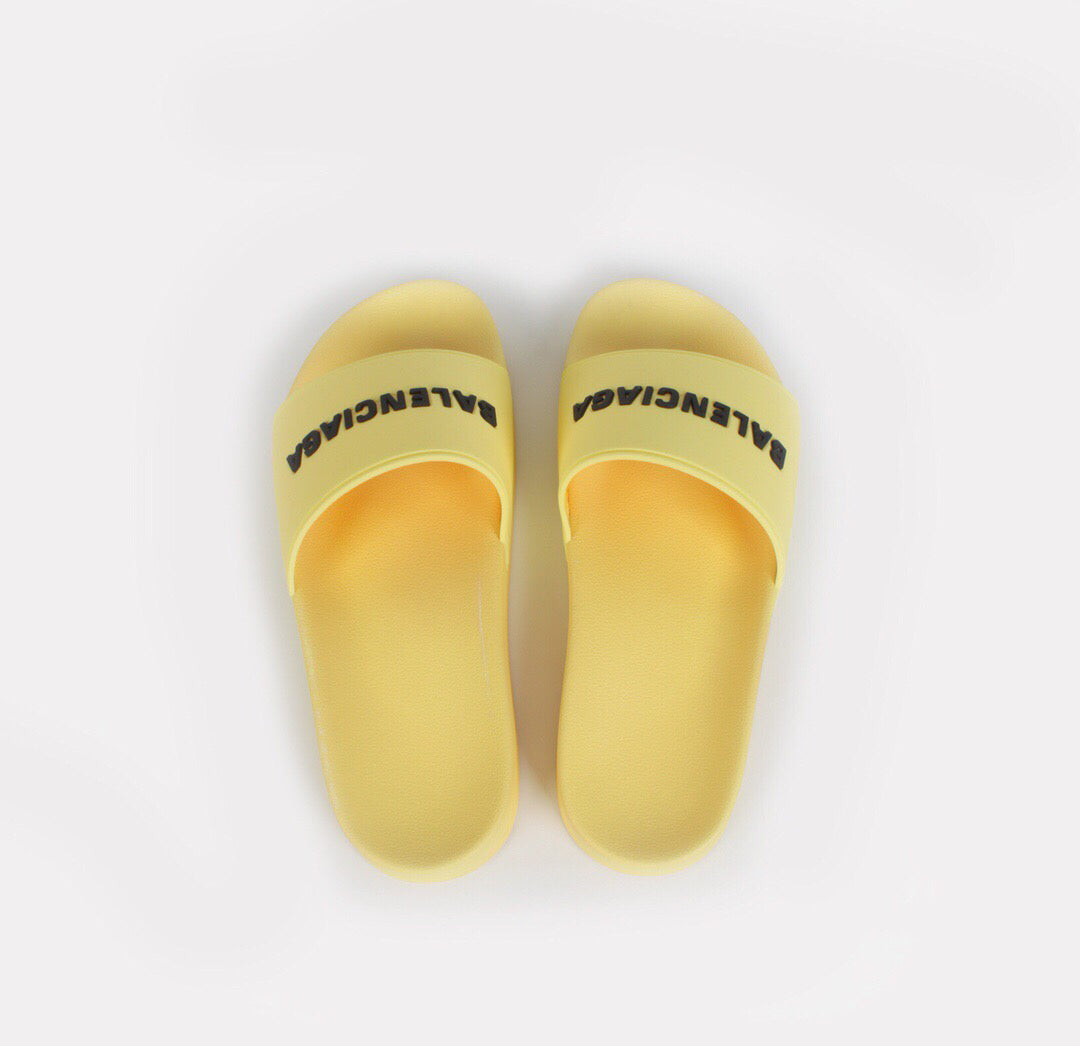 SLIDE BALENCIAGA TRADICIONAL ( AMARELO )