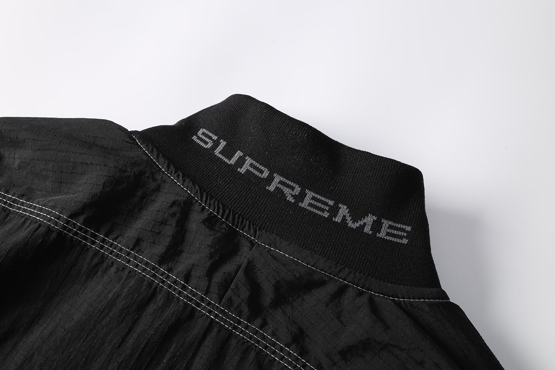 Supreme x NK Ripstop Pullover 'Black'