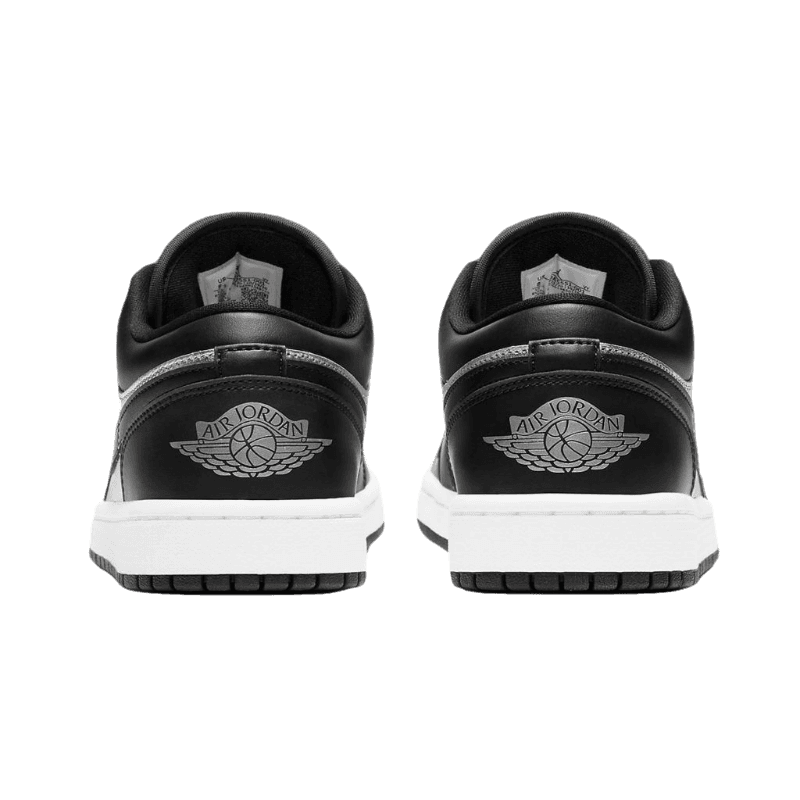 Air Jordan 1 Low Black Metallic Silver - MOLINS COMPANY