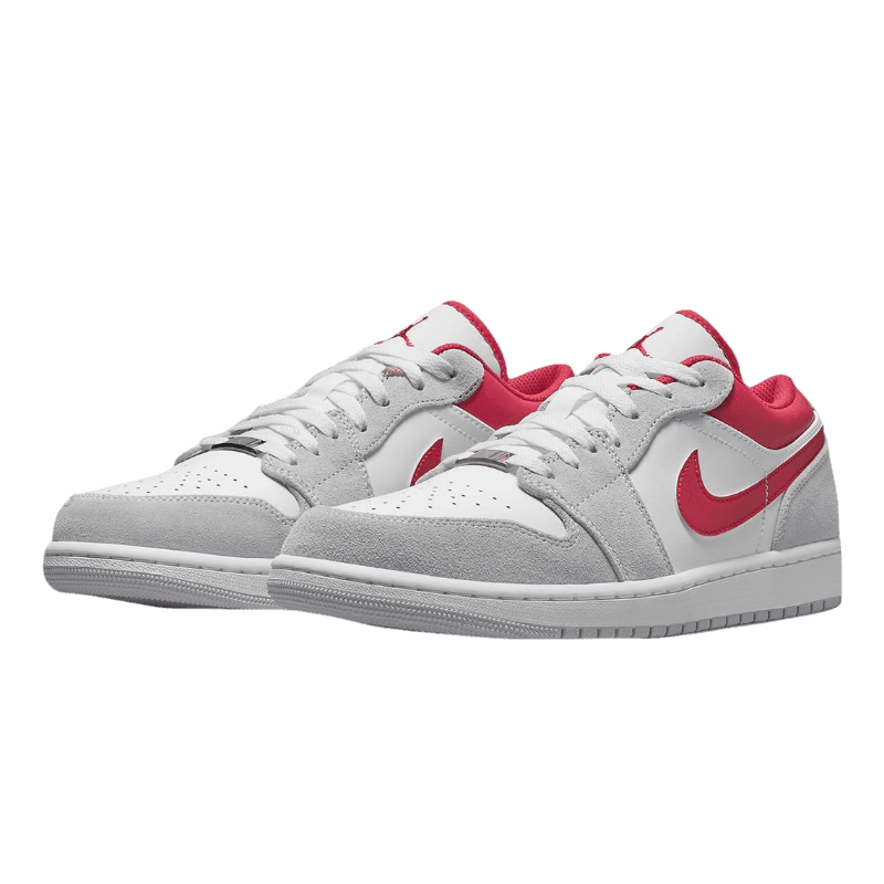 Air Jordan 1 Low Light Smoke Grey Red - MOLINS COMPANY