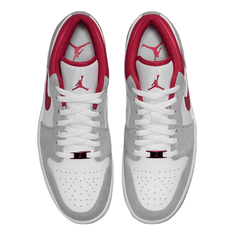 Air Jordan 1 Low Light Smoke Grey Red - MOLINS COMPANY