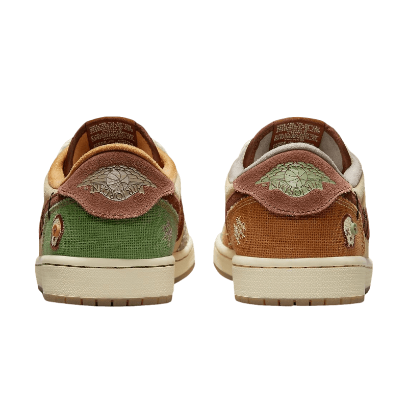 Air Jordan 1 Low Voodoo Flax and Oil Green - MOLINS COMPANY