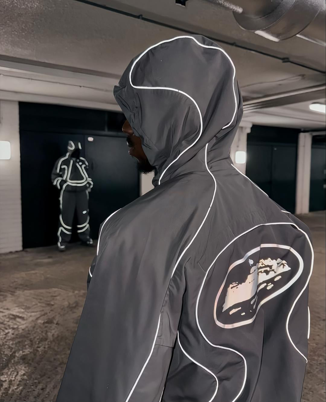 Corteiz x NK NRG Jacket - Gully Grey