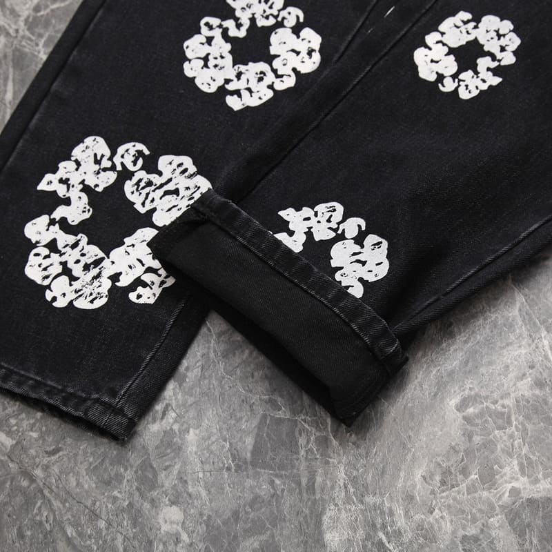 Calça DN T x Levi's Cotton Wreath Jean Black