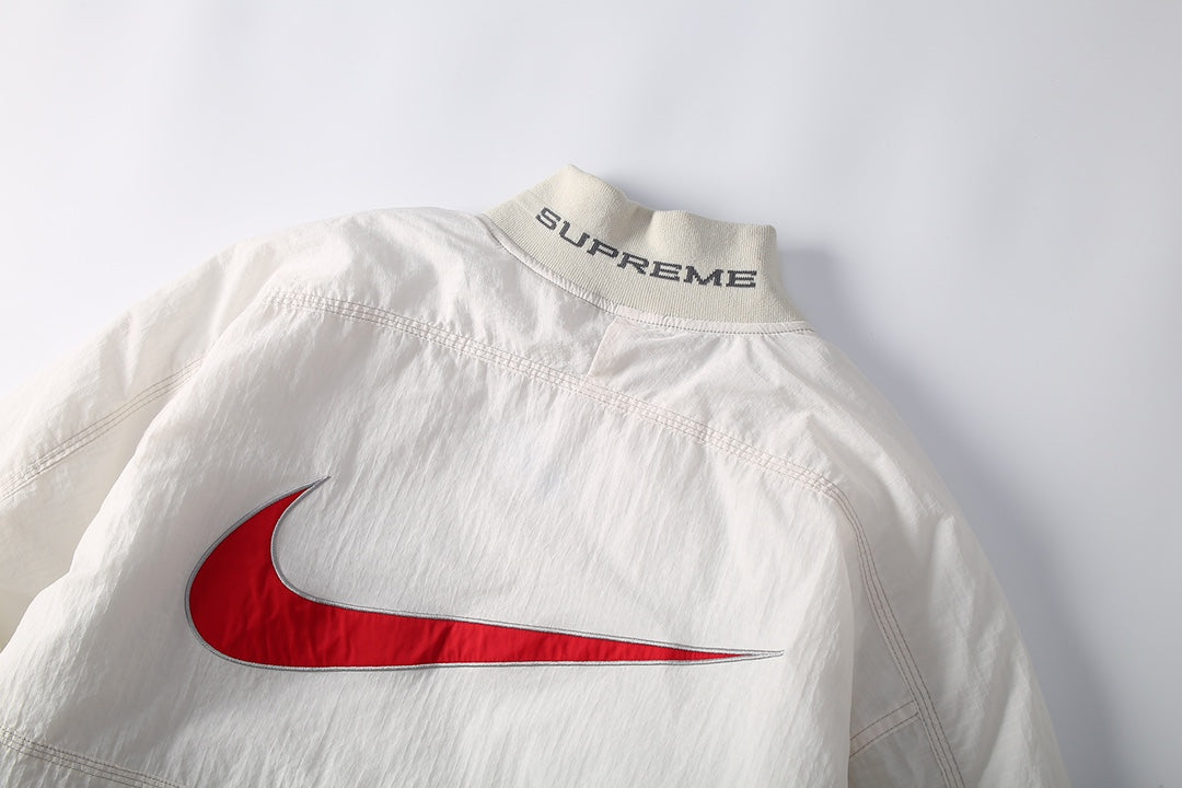 Supreme x NK Ripstop Pullover 'White'