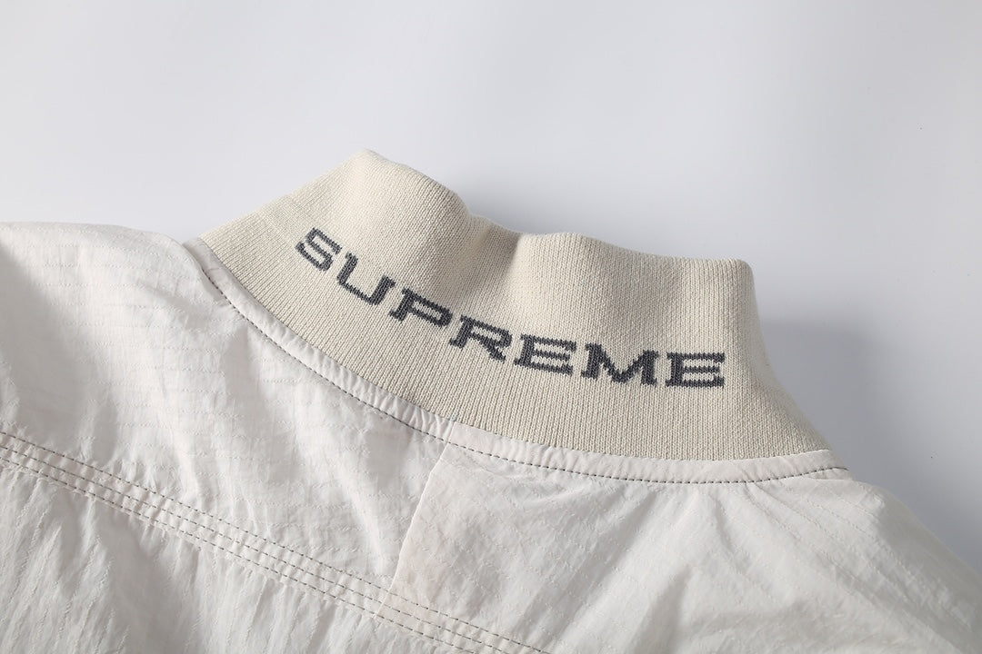 Supreme x NK Ripstop Pullover 'White'