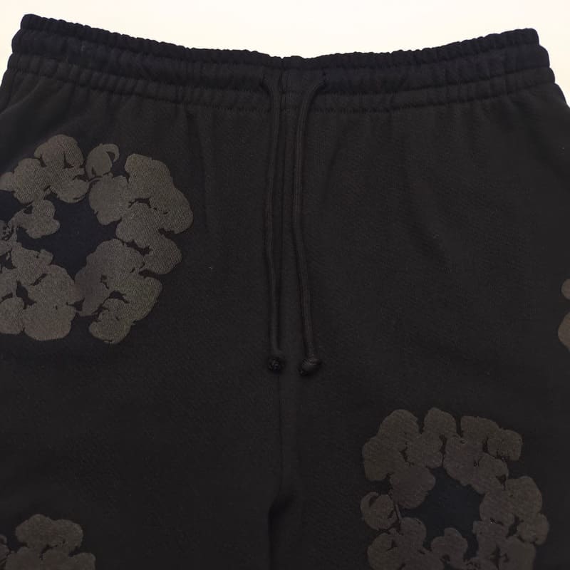 Calça DN T Cotton Wreath Black Monochrome