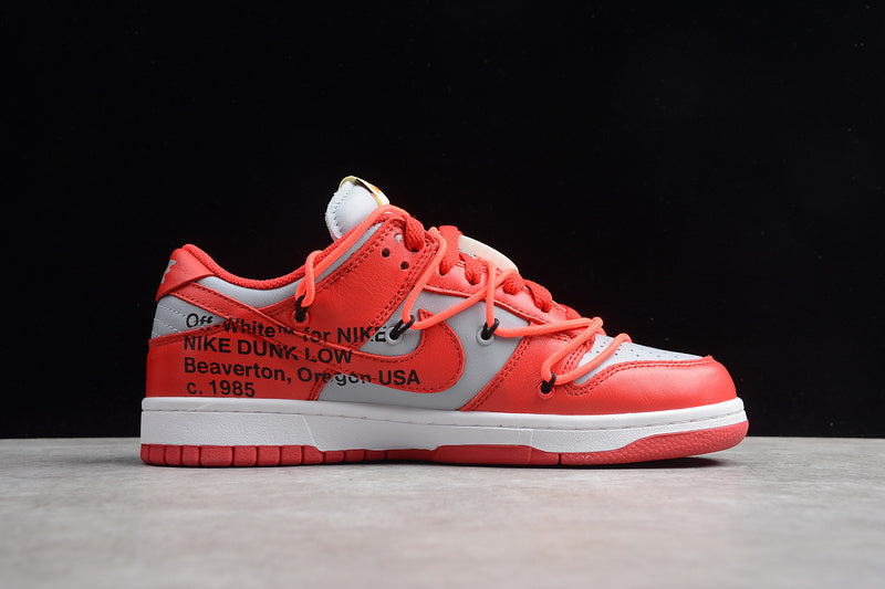 NK Dunk Low Off-White University Red - MOLINS COMPANY
