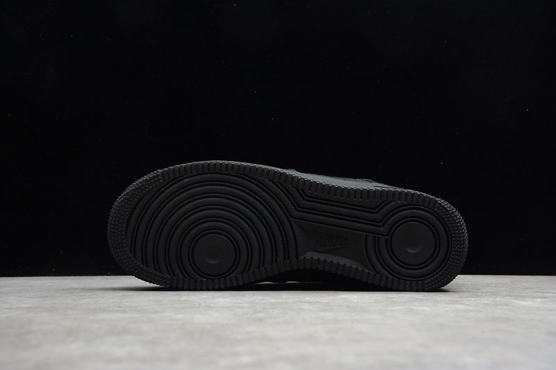 Stussy x NK Air Force 1 Triple Black
