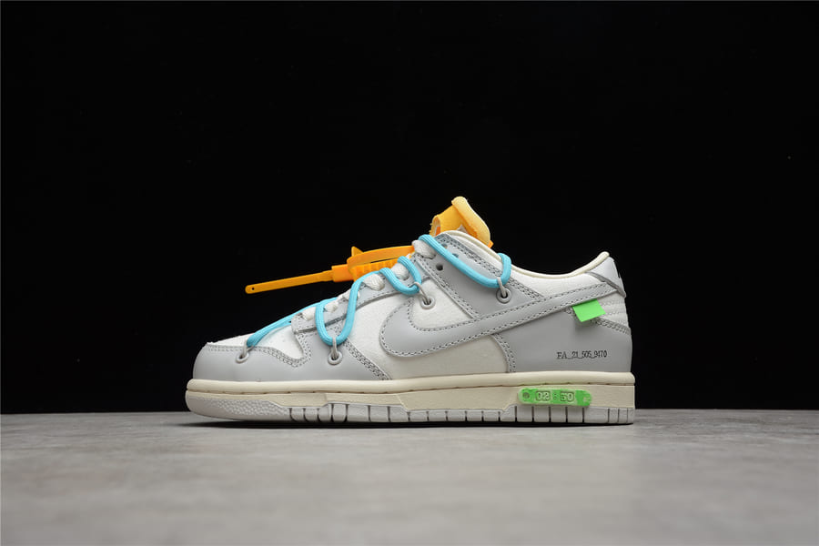 Pronta Entrega - Off-White x NK Dunk Low Lot 2 of 50 - MOLINS COMPANY