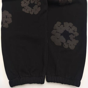 Calça DN T Cotton Wreath Black Monochrome
