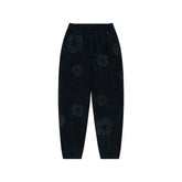 Calça DN T Cotton Wreath Black Monochrome