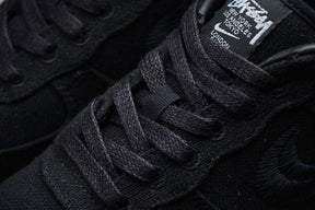 Stussy x NK Air Force 1 Triple Black