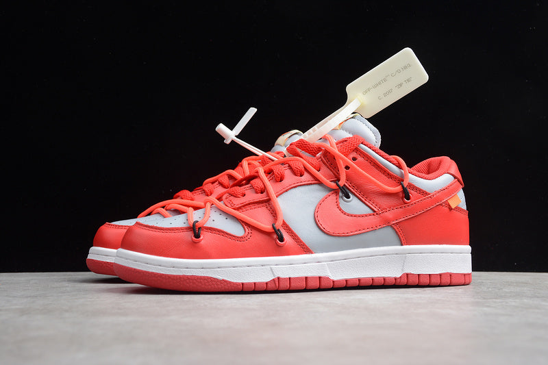NK Dunk Low Off-White University Red - MOLINS COMPANY