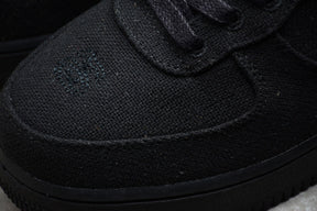 Stussy x NK Air Force 1 Triple Black