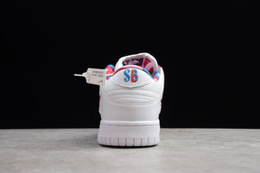 NK SB Dunk Low Parra White - MOLINS COMPANY