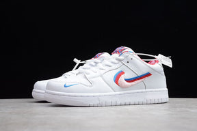 NK SB Dunk Low Parra White - MOLINS COMPANY