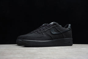 Stussy x NK Air Force 1 Triple Black