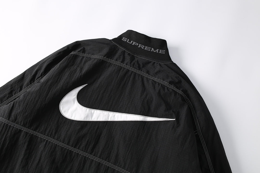 Supreme x NK Ripstop Pullover 'Black'