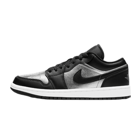 Air Jordan 1 Low Black Metallic Silver - MOLINS COMPANY
