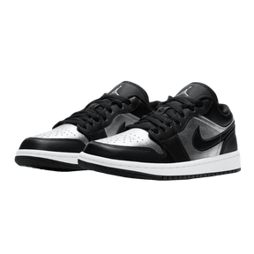 Air Jordan 1 Low Black Metallic Silver - MOLINS COMPANY