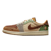Air Jordan 1 Low Voodoo Flax and Oil Green - MOLINS COMPANY