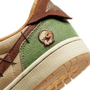 Air Jordan 1 Low Voodoo Flax and Oil Green - MOLINS COMPANY