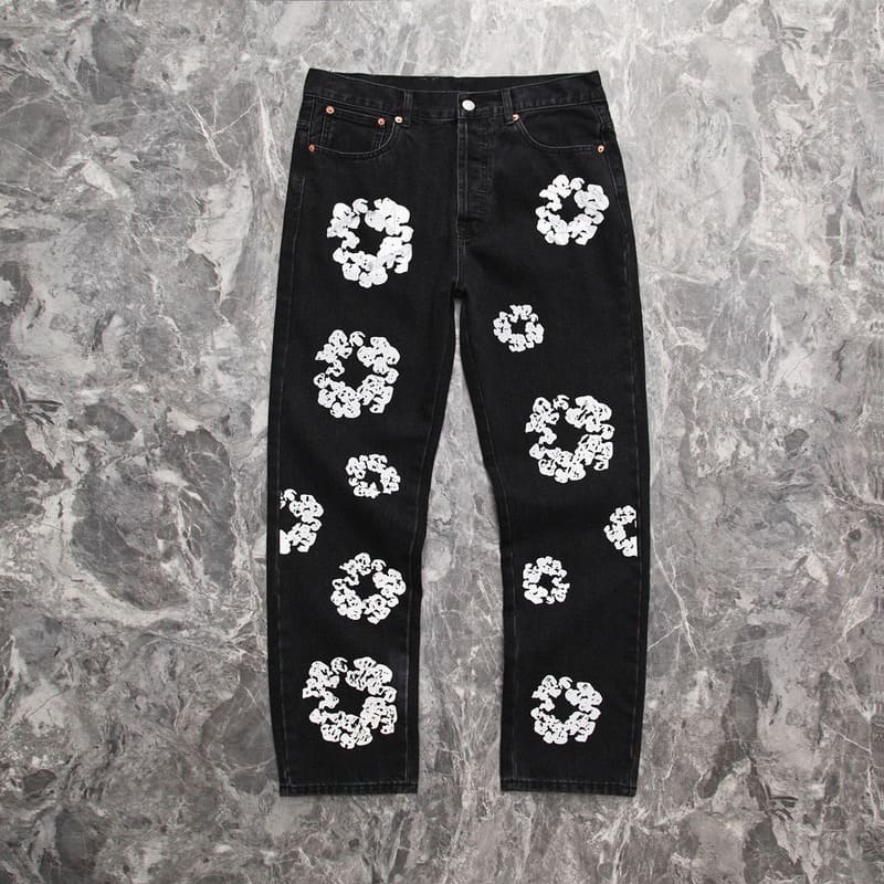 Calça DN T x Levi's Cotton Wreath Jean Black