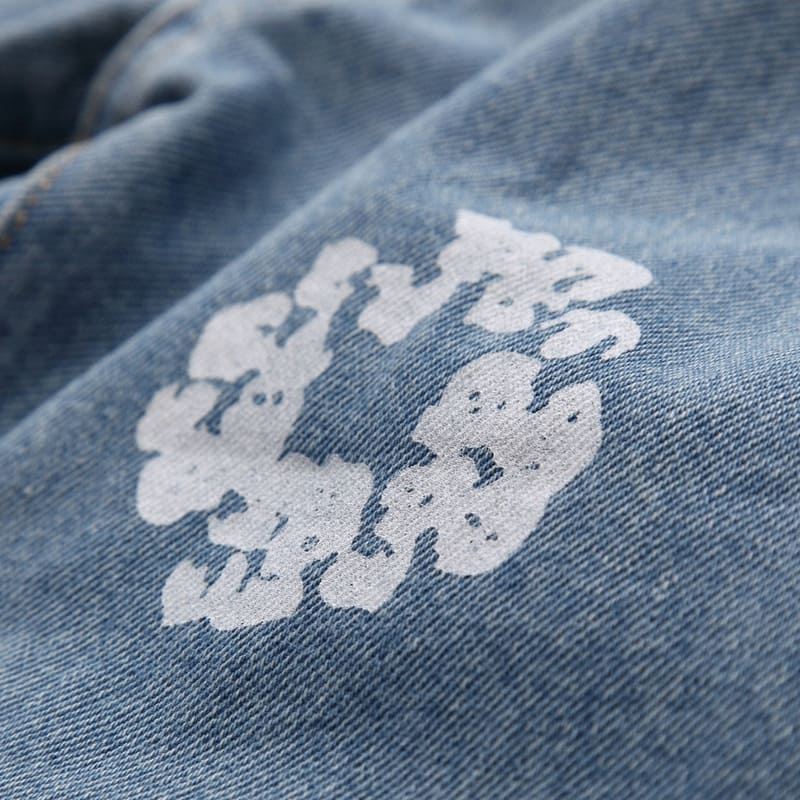 Calça DN T x Levi's Cotton Wreath Jean Ligh Wash