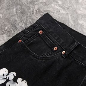 Calça DN T x Levi's Cotton Wreath Jean Black