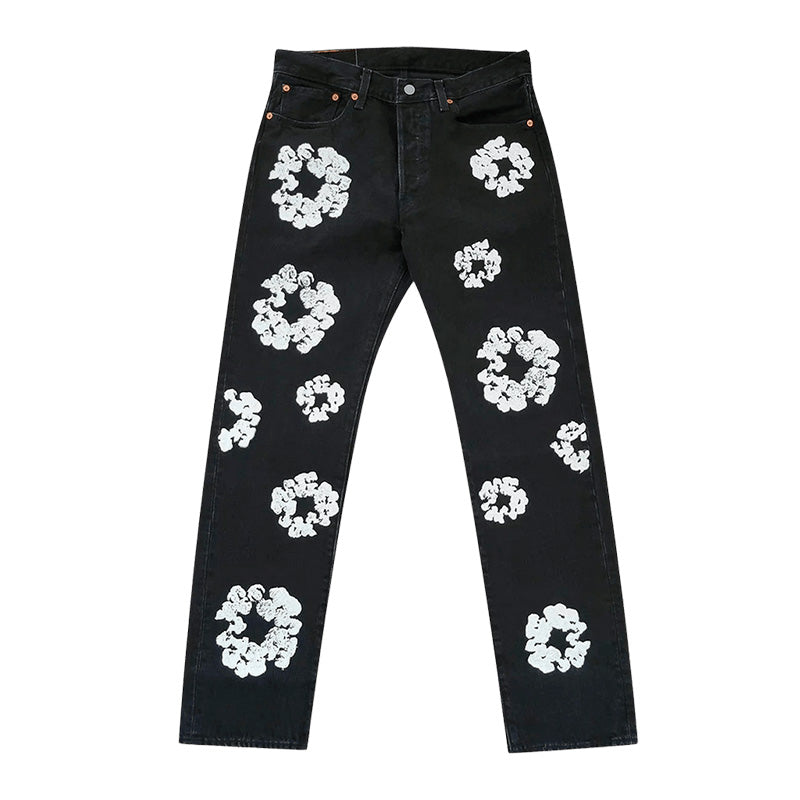Calça DN T x Levi's Cotton Wreath Jean Black