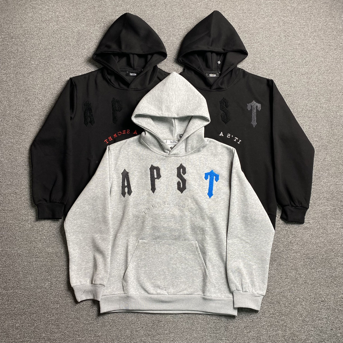 KIT 3 Moletons Trapstar Irongate
