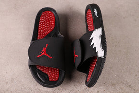 NK JORDAN SLIDE ULTRA BOOST 3.0 ( Preto e Vermelho + Branco )
