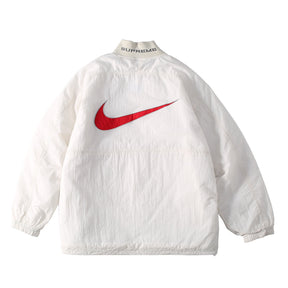 Supreme x NK Ripstop Pullover 'White'