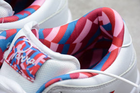 NK SB Dunk Low Parra White - MOLINS COMPANY