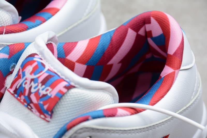 NK SB Dunk Low Parra White - MOLINS COMPANY