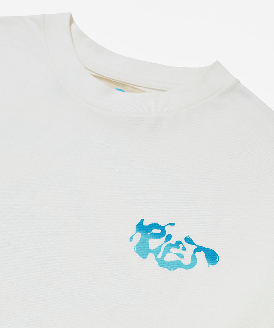 Camiseta Piet "Surfing Drums" Branco
