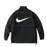 Supreme x NK Ripstop Pullover 'Black'