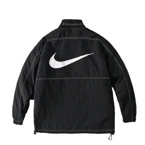 Supreme x NK Ripstop Pullover 'Black'